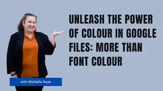 Unleash the Power of Colour in Google Files: More than Font Colour