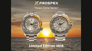 SRPD01K1 und SRPD03K1 Seiko Prospex Automatik Diver&acute;s Dawn Grey Series Limited Edition 2018
