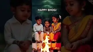 Happy Bhogi 2025 | Bhogi Subhakankshalu | Happy Bhogi wishes | Bhogi Wishes in Telugu | Bhogi pandaga