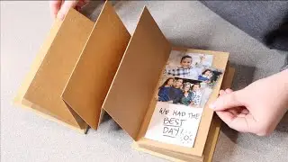 Mudder Scrapbooks Hardcover Photo Albums Review | 4 x 6 Inch Photos Hand Made Kraft Paper