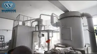 100-1000kg/h Liquid Nitrogen Freezing Plastic Pulverizer Cryogenic Miller Machine