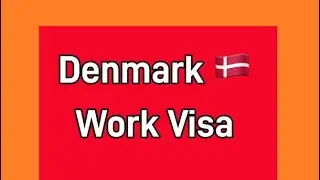 Denmark 🇩🇰 Skilled Work Visa Open from 1st January 2024 | Denmark work permit no need education