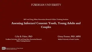 Assessing Informed Consent: Youth, Young Adults and Couples