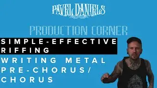 How to write a chorus for a metal song