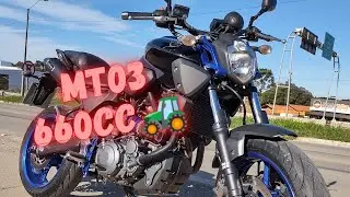 MT 03 660 CC ROLEZÃO COMPLETO!! (MUITO TORQUE, MOTO VEM NO PEITO 🚜​)