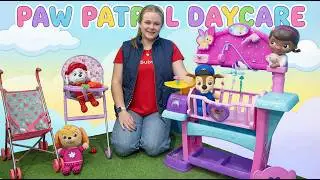 Assistant's Paw Patrol Baby Rescue! Finding Skye, Chase, & Marshall at the Daycare