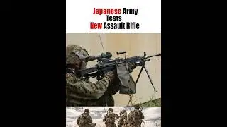 Japanese Army Tests their New Assault Rile #shorts #ytshorts #respect #usa #japan
