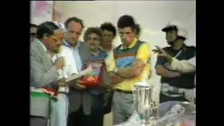 Anno 1984, Francesco Moser Cittadino onorario Comune Lavis - 4 TVG 1 6