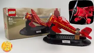 🐋LET'S FLY OVER THE OCEAN✈️|AMELIA EARHART TRIBUTE | LEGO 40450 GWP 2021|