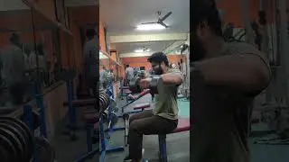 Shoulder workout lo seated lateral raises try chey #trending #shorts #viral #youtubeshorts