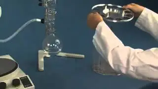BUCHI Evaporation - Disassembling the Crystal Rack