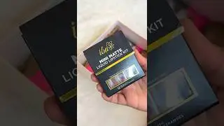 Best & Affordable matte liquid lipstick set | Iba cosmetics mini matte liquid lipstick swatches