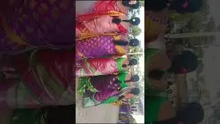 batukamma celebrations on my village #village #festivevibes