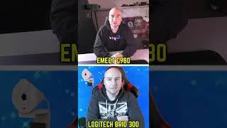 Which Webcam Microphone Is Better? | Emeet C980 vs Logitech Brio 300