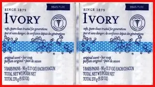 Ivory Original Bar Soap, 3.1 oz - 3 ea