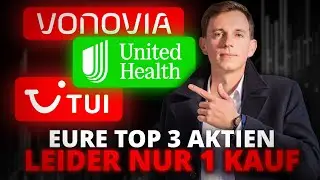 Be careful with your favorite stocks: United Health, TUI, Vonovia analyzed in detail!