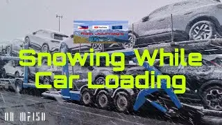 Ram Journey's ( Snowing while car loading )