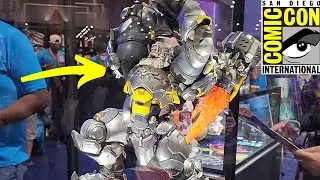 Blizzard Reinhardt Statue Preview @ San Diego Comic Con 2022