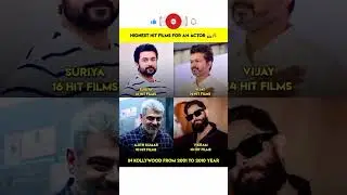 Kollywood kings & their HIT records 👑🔥2001&ndash;2010 was pure cinema magic 🎬✨