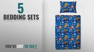 Top 10 Bedding Sets [2018]: Children's Cot Bed / Junior / Toddler Bed Duvet Cover and Pillowcase