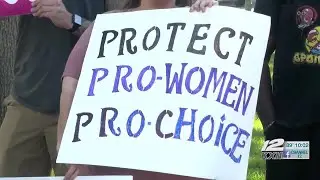 Advocates rally on second anniversary of decision to overturn Roe v. Wade