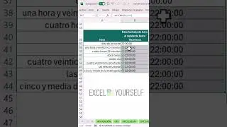 Convierte ese TEXTO HORRIBLE a HORA en un FORMATO CORRECTO en menos de 30 segundos #excel #chatgpt