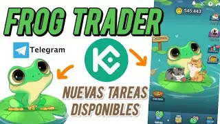 FROG TRADER en KUCOIN | ACTUALIZACIONES  + APRENDE Y GANA 🔥 #frogtrader #update #kucoin #bot #tg