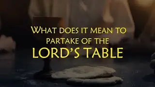 What does it mean to partake of the Lord's Table  -  Zac Poonen (Short Video Clip)
