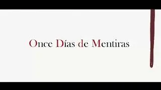 Booktrailer - Once D&iacute;as de Mentiras.