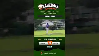 Great Catch KREAY CRUZ - U14 MARIKINA BASEBALL