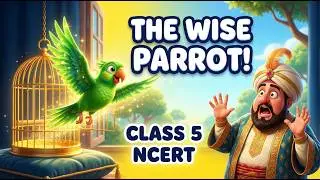 The Wise Parrot | Class 5 NCERT English | CBSE | Story Explanation | NCERT SIMPLIFIED