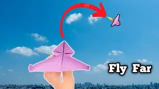The Most Powerful Paper Jet I&rsquo;ve Ever Built!