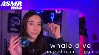 Lo-Fi whale dive ASMR | relaxing ocean waves & water sounds