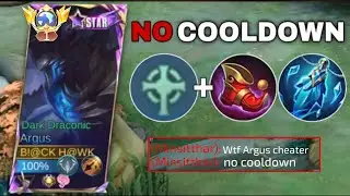WHEN ARGUS ABUSE THIS NEW NO COOLDOWN BUILD AND EMBLEM IN IMMORTAL RANK!! 