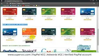 Virtual Credit Card PayPal VCC - Google adword vcc, ebay vcc, PayPal VBA