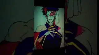 my art work 👿 drawing recode of Ragnarok support me 💐 #anime #art #subscribe #me