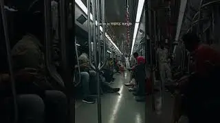 Pov- You're in lucknow metro 🚇 #lucknow #metro #aesthetic
