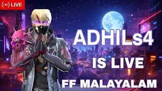 GUYS FF MALAYALAM LIVE UNLIMITED CUSTOM RANK PUSH🔥ROAD TO 1k SUBSCRIBERS SUPPORT GUYS OP #live #ff