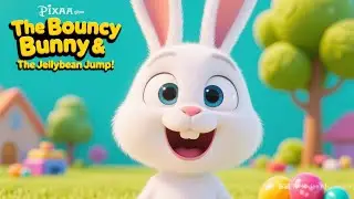 Bouncy Bunny & The Jellybean Jig 🐰 Dance Song for Kids | Action Songs for Brain Breaks 2025