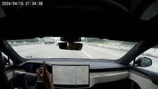 Tesla FSD  Drive on 11.4.9