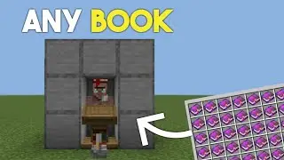 HOW TO EASILY GET PROTECTION 4 ENCHANTED BOOKS in Minecraft MCPE 1.20!