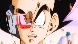 Goku powers up and finishes Nappa