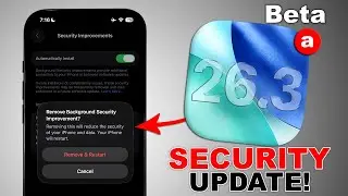 Вышло обновление безопасности iOS 26.3 (a)! &mdash; Что нового?