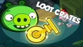 Bad Piggies - NEW CUSTOM CONTRAPTIONS (Hidden Loot Crates)