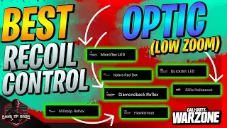 Best Cold War LOW ZOOM RETICLE For Recoil Control in WARZONE | Best Aiming Stability & Visibility