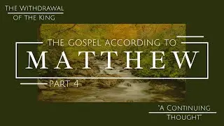 11.2.2025 | A Continuing Thought | Matthew | New Heart Christian Church