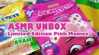 ASMR Unbox Limited Edition Mamee Monster Pink Mystery Packet | How to Find Mamee Mystery Pack 2020?