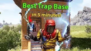 How To Build Best Rust Tesla Coil Trap Base In 5 Minutes!