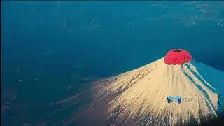 I created my own volcano 🌋 and used green screen to shoot this video  🤓