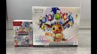 Prismatic Evolutions + Booster Bundle Opening